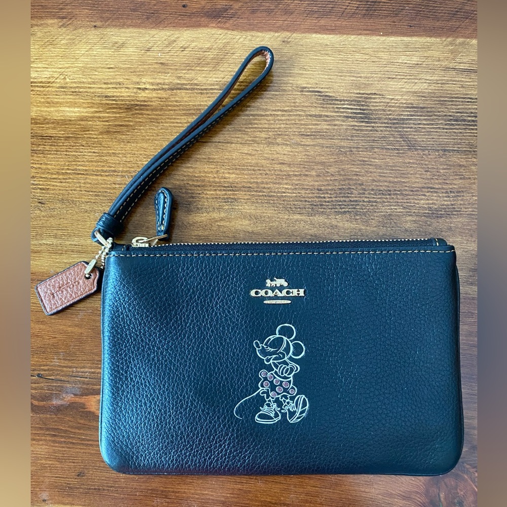 Coach Disney Minnie wristlet
